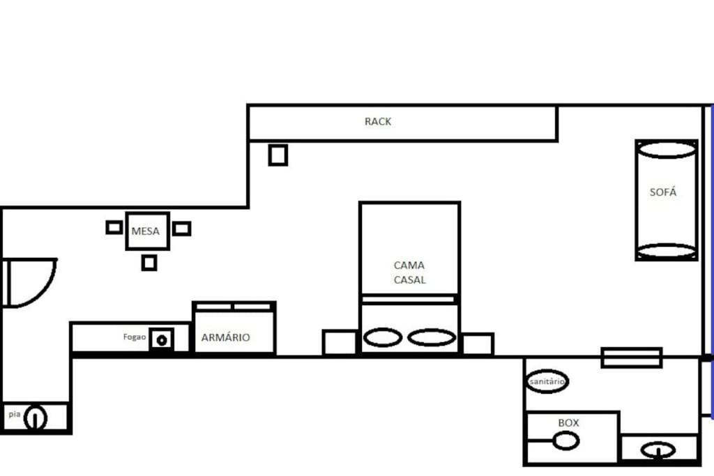 Av Atlantica - Terreo - Ao Lado Do Othon Palace Apartamento Rio de Janeiro